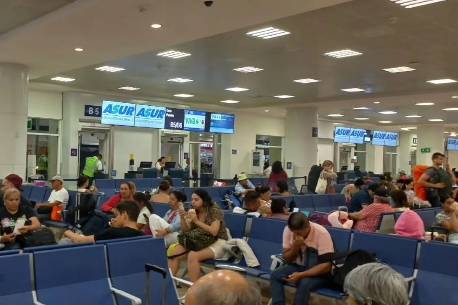 Sala del Aeropuerto Internacional de Cancún