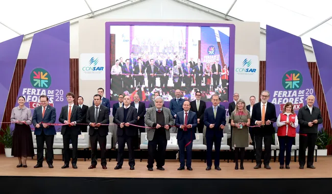 Módulo de atención de la Feria de Afores 2026 de la Consar