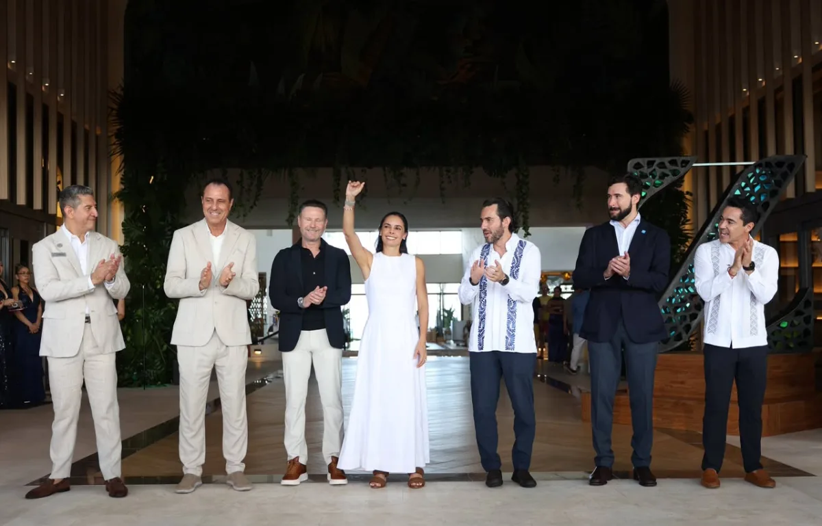 Reopening ceremony of the Hyatt Zilara Cancún hotel