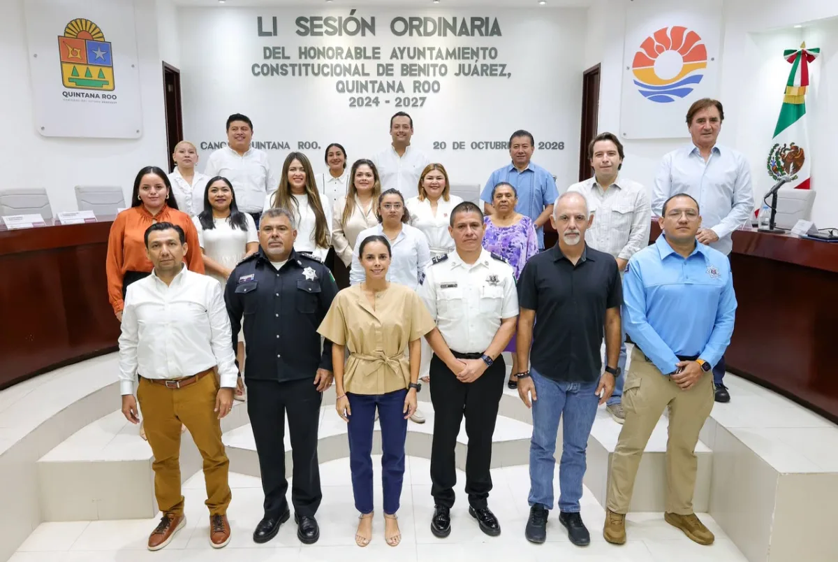 Benito Juárez City Council session in Cancún