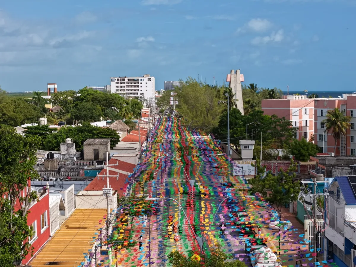 Day of the Dead altars at Puerto Juárez, Cancún
